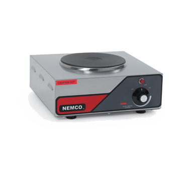 Nemco 6310-1 Hot Plate (Single Burner) 5-1/2" x 12" x 13-1/2", Stainless Steel