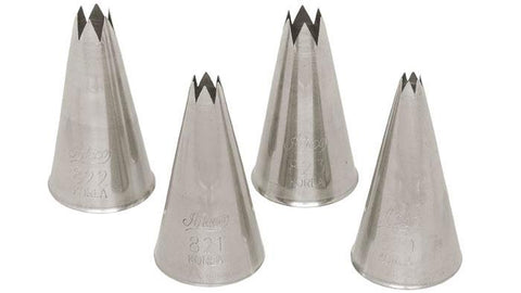 Ateco 821, 3/16" star pastry piping tip, #12