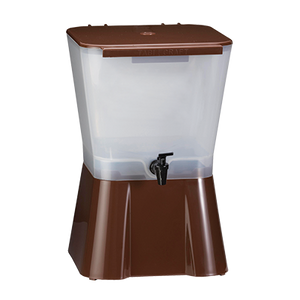 TableCraft Products 954 Beverage Dispenser (Single) - 3 Gallon, Brown, NSF