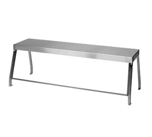 Duke 956-460-3 Deluxe Serving Overshelf, table mount, 44-7/32"W x 10-1/2"D x 20"H, with 1/4" thick glass, NSF, UL EPH Classified, cULus