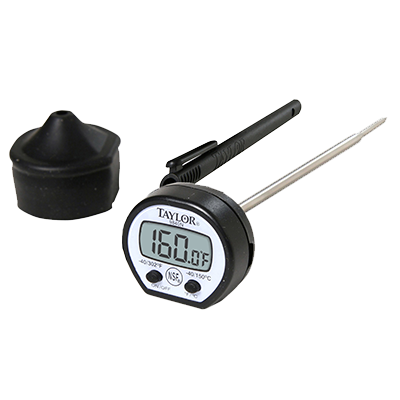 Taylor 9840RB Instant Read Pocket Thermometer, digital, -40° to 302°F