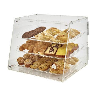 Winco ADC-3 Display case, 21" x 18" x 16-1/2"H, Acrylic, Clear
