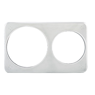 Winco ADP-608 Adapter Plate, Fits 4 Quart & 7 Quart Insets, Stainless Steel