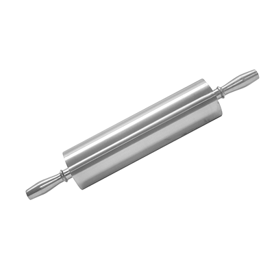 Thunder Group ALRNP015 Rolling Pin 15", 3-1/2"D Barrel, Non-Stick, Aluminum