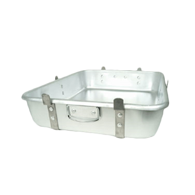 Thunder Group ALRP9604 Aluminum Double Roasting Pan, with Strap