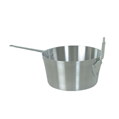 Thunder Group ALSF001 5-1/2 Qt Fry Pot with Stem Catcher, Aluminum Mirror-Finish