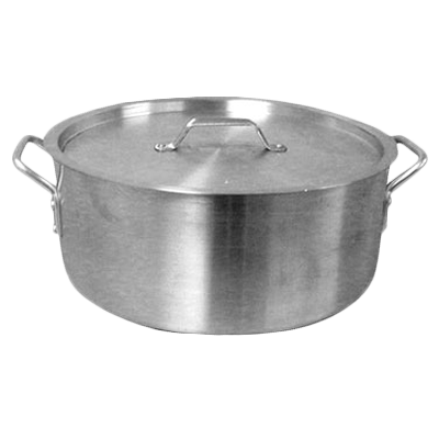 Winco ALHP-140 140 Qt. Extra Heavy Aluminum Precision Stock Pot Without  Cover