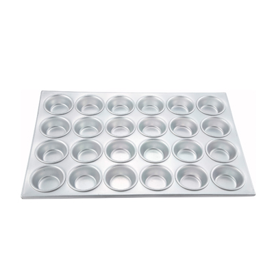 Winco AMF-24 Muffin Pan (24 cup), Aluminum