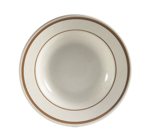 CAC China AZ-3 Arizona Soup Plate, 10 oz., 9" dia. x 2"H, round, narrow rim