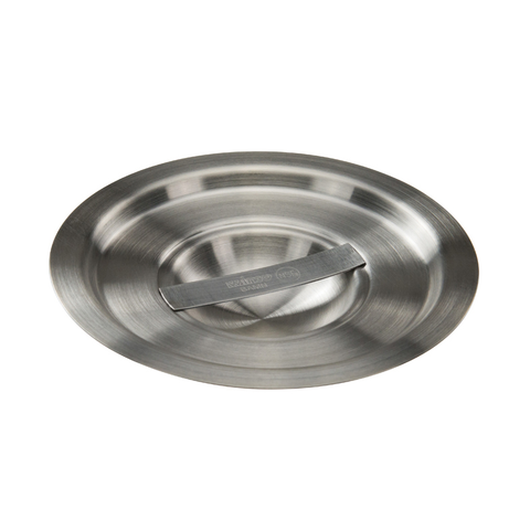 Winco BAMC-2 Bain Marie Cover, for 2 quart, round, with handle, stainless steel, mirror finish