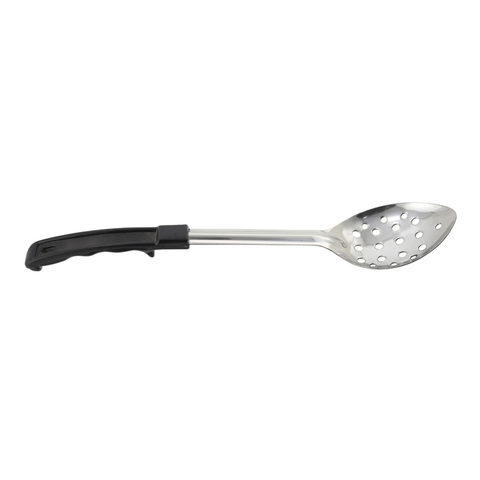 Winco BHPP-15 15" Perforated Basting Spoon w/ Stop Hook & Bakelite Handle