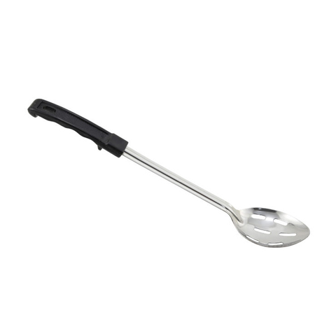 Winco BHSP-15 15" Slotted Basting Spoon w/ Stop Hook & Bakelite Handle