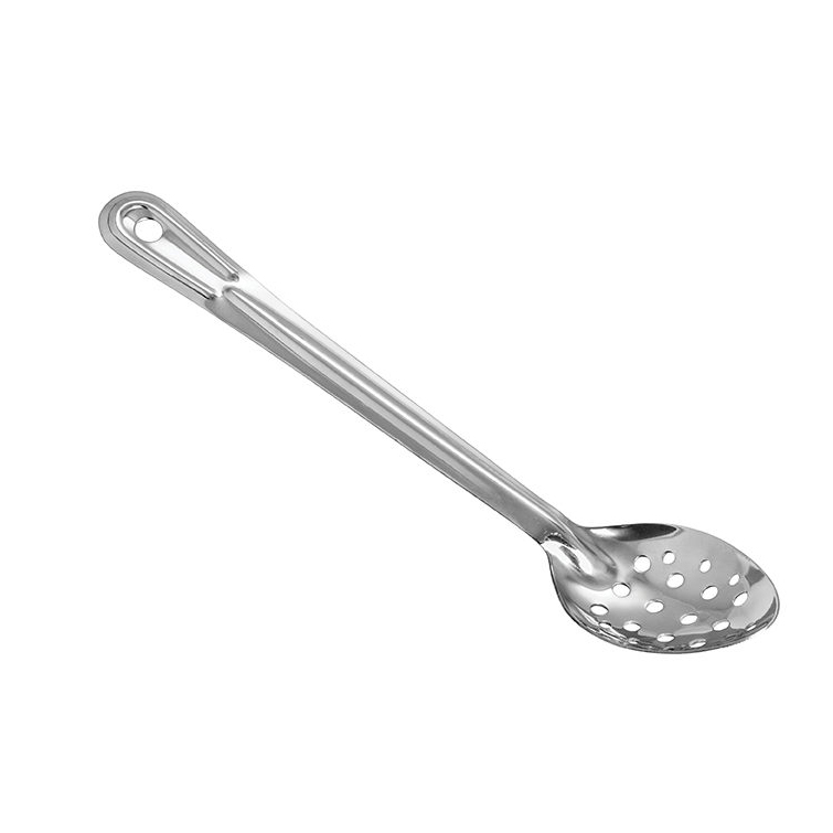 Winco BSPT-13 Basting Spoon, 13", perforated, with 1.2 mm stainless steel