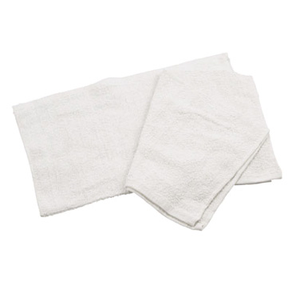 Winco BTW-30 Bar Towel, 16" x 19", 100% cotton, white