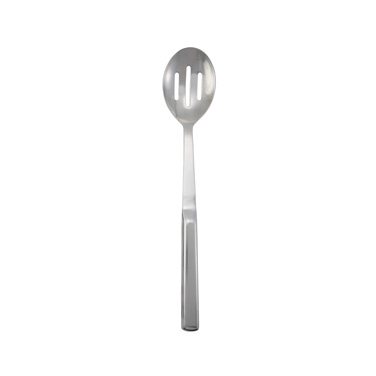 Winco BW-SL2 Serving Spoon, 11-3/4", slotted, with hollow handle, stainless steel