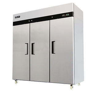 Migali C-3R-HC Competitor Series® Three-Section Reach-in Refrigerator, 115v/60/1-ph