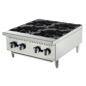 Migali C-HP-4-24 Competitor Series® Countertop Hot Plate - Natural Gas, 24"W
