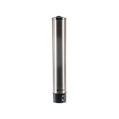 San Jamar C3000PSS Portion Cup Dispenser, surface mount, adjustable to cup size