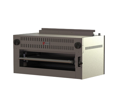 Wolf C36RB Salamander Broiler, Gas, 36" wide, 50,000 BTU heavy duty burner, (6) grid positions, stainless steel front, top and sides
