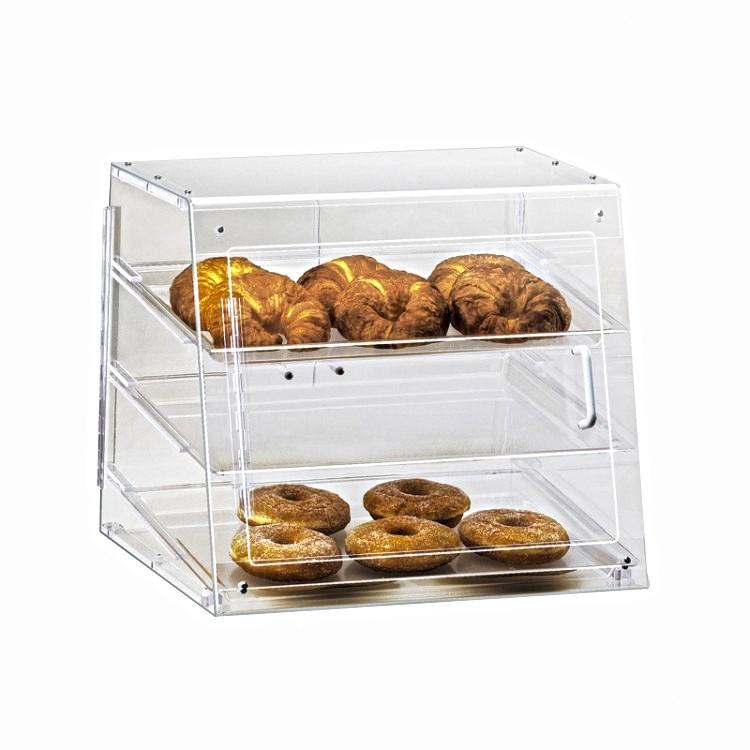 Cal-Mil 1011 Classic 3-Tier U-Build Display Case, Attendant-Serve, Clear Acrylic