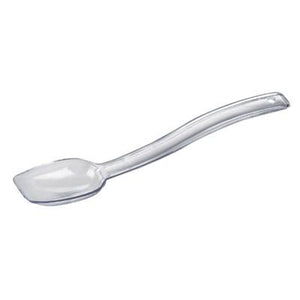 Cal-Mil 1029-1L Spoon/Scoop, 0.5 Oz. Capacity, 8.25" OAL, Plastic, Clear
