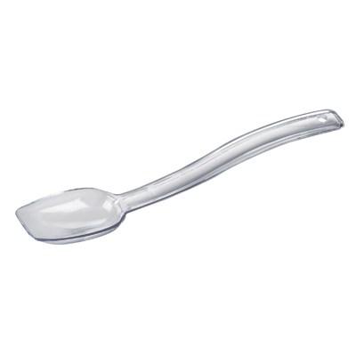 Cal-Mil 1029-1L Spoon/Scoop, 0.5 Oz. Capacity, 8.25" OAL, Plastic, Clear