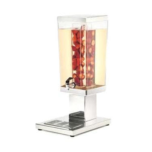 Cal-Mil 1282-3AINF 3 Gallon Beverage Dispenser with Infusion Chamber, Square