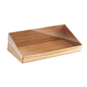 Cal-Mil 1332-12-60 Bamboo Acrylic Tray & Bin Insert with Lid For 1330