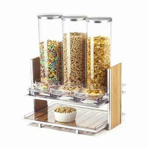 Cal-Mil 1499 Eco Modern Cereal Dispenser with Three 2.7 Liter Bins