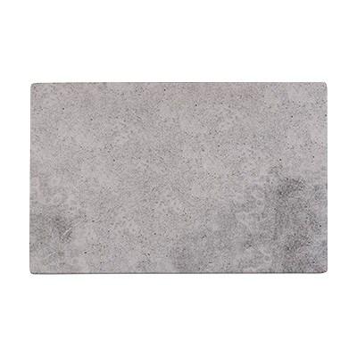 Cal-Mil 1522-1014-77 14" X 10" Rectangular Faux Cement Serving Platter