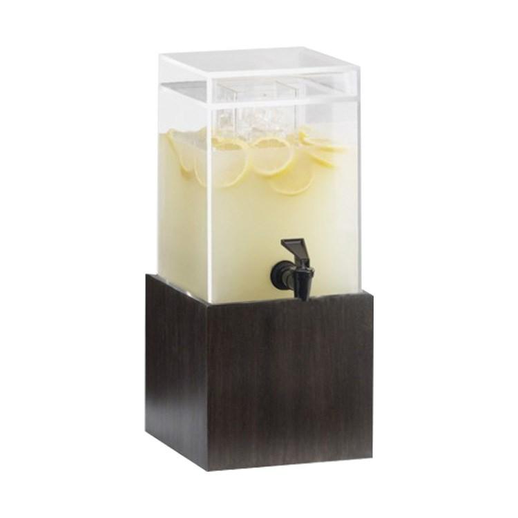 Cal-Mil 1527-1INF-96 1.5 Gallon Midnight Bamboo Infusion Beverage Dispenser