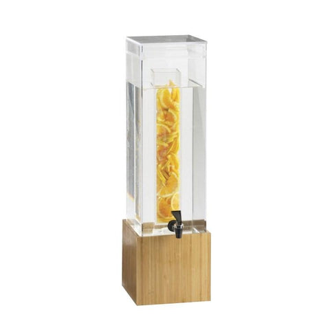 Cal-Mil 1527-3INF-60 3 Gallon Bamboo Infusion Dispenser