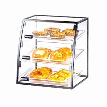 Cal-Mil 1708-1014 Iron Curved Self-Service Display Case - 17.25"H