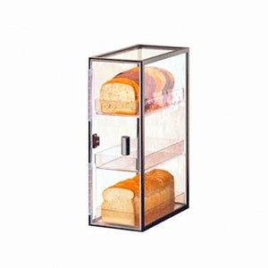 Cal-Mil 1720-3 3 Tier Vertical Bread Case with Wire Frame & Textured Acrylic Body