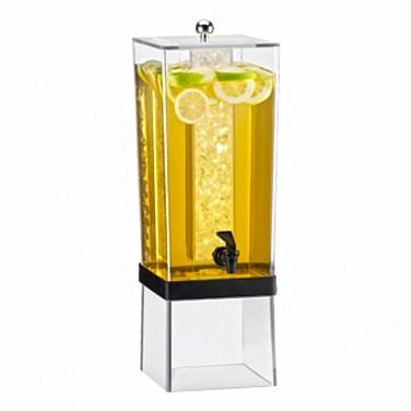 Cal-Mil 2016-13 3 Gallon Econo Beverage Dispenser - Drip Tray, Black