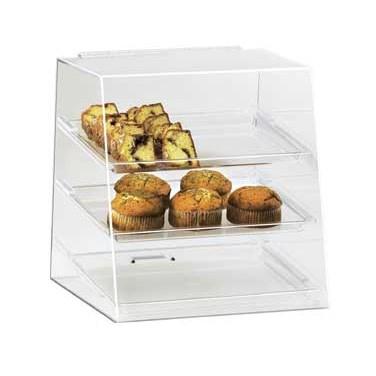 Cal-Mil 261 Classic Three Tier Acrylic Display Case with Rear Door