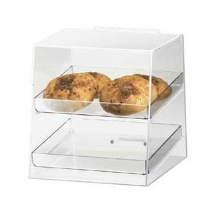 Cal-Mil 280 Classic Two Tier Acrylic Display Case with Rear Door