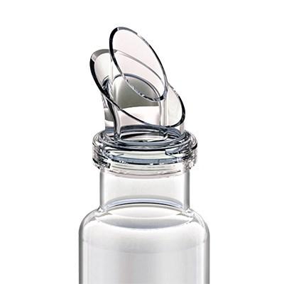 Cal-Mil 3300-28NODRIP Dripless Pour Lid For 3300 28 Dressing Bottle - Plastic, Clear