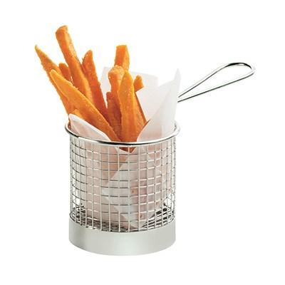 Cal-Mil 3443 Round Wire Tabletop Basket, Chrome