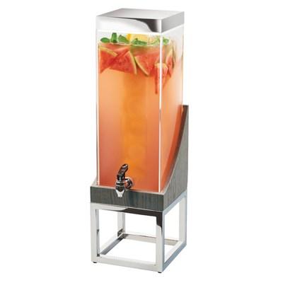 Cal-Mil 3804-3INF-83 Square Beverage Dispenser with 3 Gallon Capacity, Gray