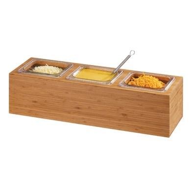 Cal-Mil 3837-3-60 Bamboo Action Station 1/6 Size Pan Unit