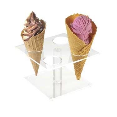 Cal-Mil 396 Four Cone Ice Cream Cone Pedestal
