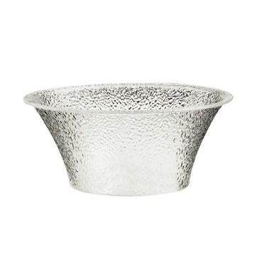 Cal-Mil 403-10-34 10.25" Pebbled Serving Bowl - Acrylic, Clear