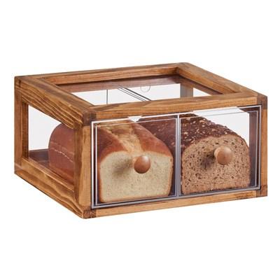 Cal-Mil 4200-2-99 Madera Rustic Pine Double Bin Bread Drawer