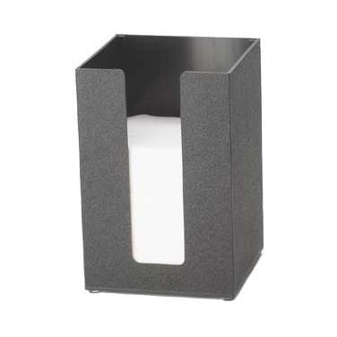 Cal-Mil 635-13 5.5" Square Napkin Holder For 5" Napkins, Black Acrylic