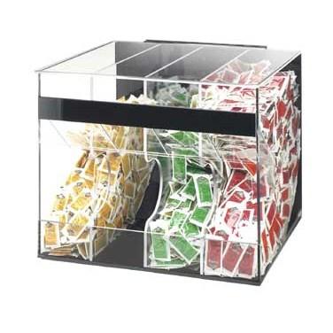 Cal-Mil 866 Acrylic Top Loading Condiment Packet Dispenser