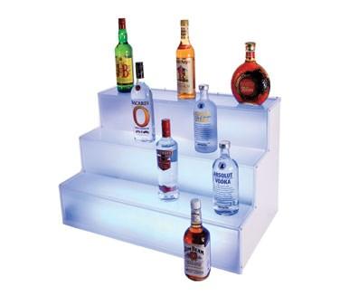 Cal-Mil LQ31 3 Tier Liquor Display - Frost
