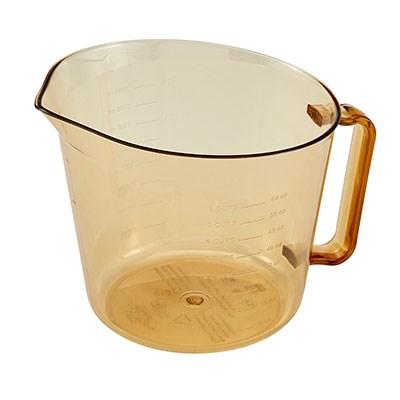 Cambro 200MCH150 High Heat Measuring Cup - 2 Qt., Plastic, Amber, NSF