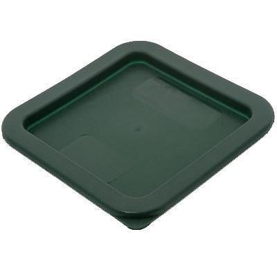 Carlisle 1074008 Storplus Dark Green Polyethylene Lid For 2 and 4 Qt. Square Storplus Containers