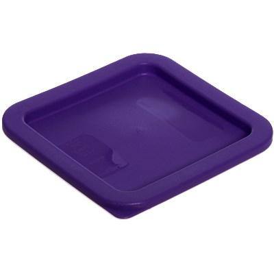 Carlisle 1074089 Storplus Purple Polyethylene Lid For 2 and 4 Qt. Square Storplus Containers